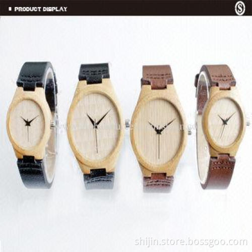 Cheap bamboo wooden watch for lovers 2014